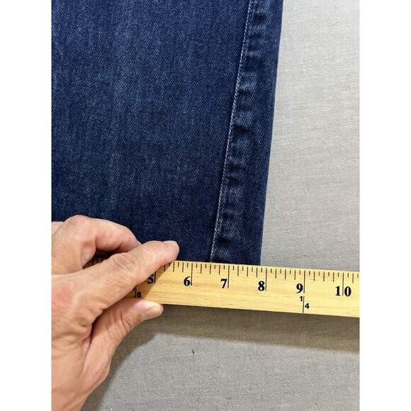 Vintage 90s Guess Jeans Mens 32x29 Dark Wash Classic USA George Marciano. - Picture 10 of 11